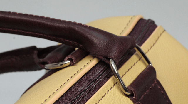LE MINI BOLA chamois/bordeaux