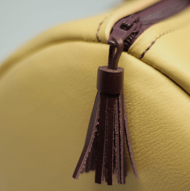 LE MINI BOLA chamois/bordeaux
